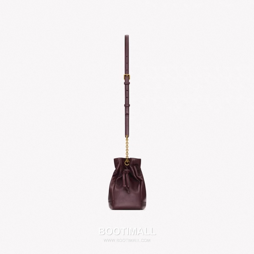 Saint Laurent Jamie 4.3 Lambskin Burgundy Tote Bag 생로랑 제이미 4.3 8627121680900 램스킨 버건디 토트백 26cm 17