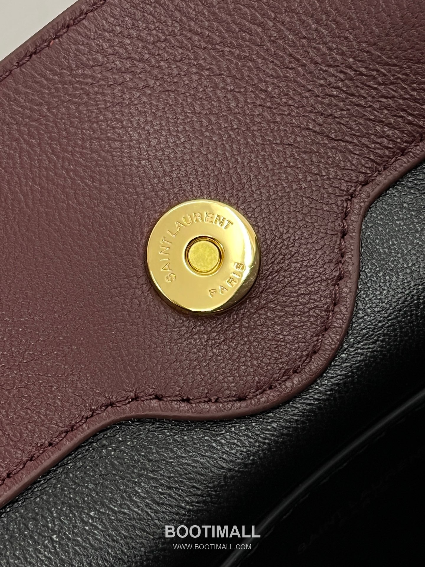 Saint Laurent Jamie 4.3 Lambskin Burgundy Tote Bag 생로랑 제이미 4.3 8627121680900 램스킨 버건디 토트백 26cm 23