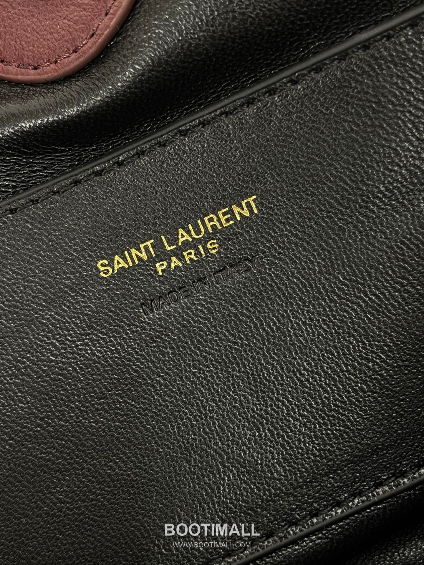 Saint Laurent Jamie 4.3 Lambskin Burgundy Tote Bag 생로랑 제이미 4.3 8627121680900 램스킨 버건디 토트백 26cm 24
