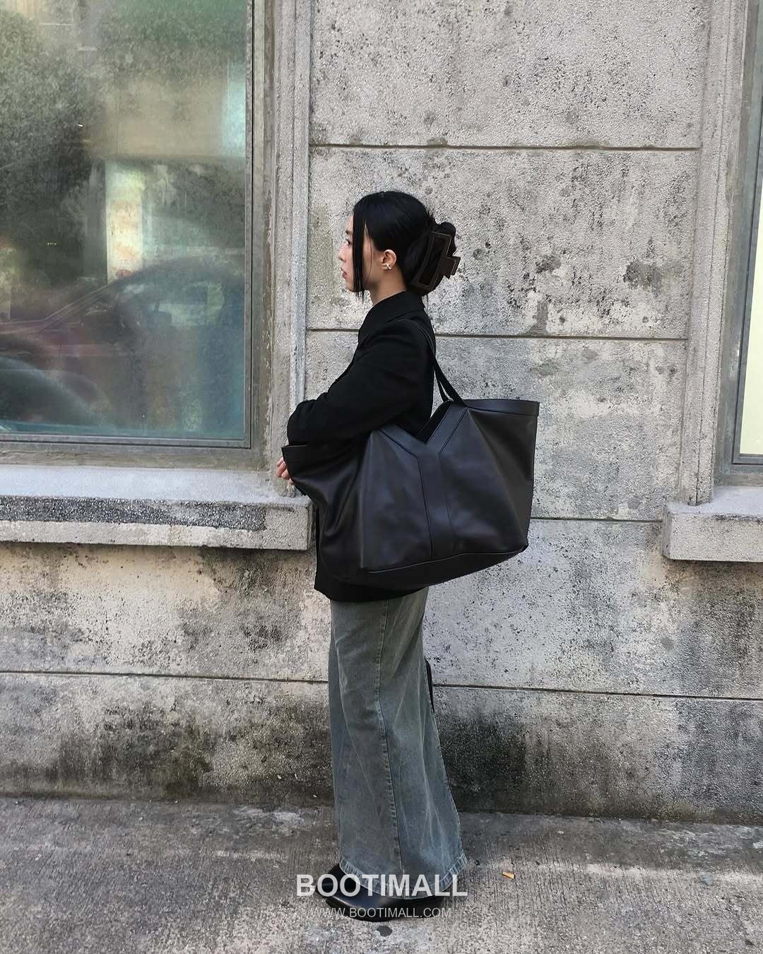 Y Motif Slouchy Shopper Cowhide Leather Bag Y 모티프 슬라우치 쇼퍼 소가죽 60cm 13