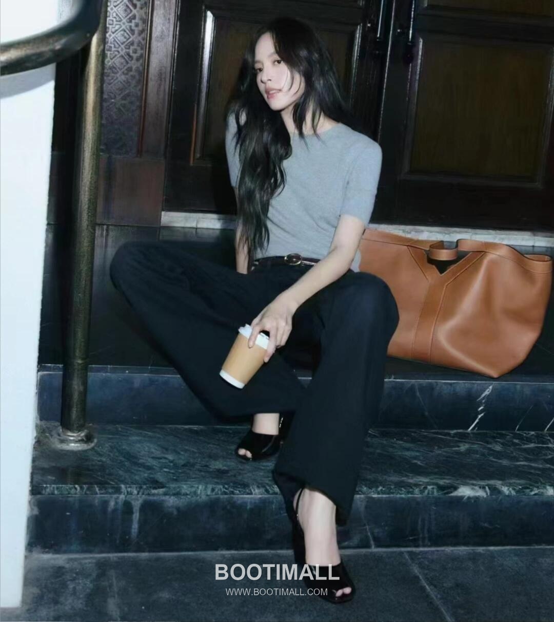 Y Motif Calfskin Shopper Bag Y 모티프 카프스킨 쇼퍼 60cm 20