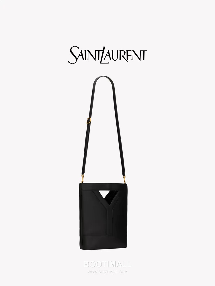 Saint Laurent Y Series Y-Embossed Calfskin Black Shoulder Bag 생로랑 Y 시리즈 엠보스드 카프스킨 블랙 숄더백 33cm 6