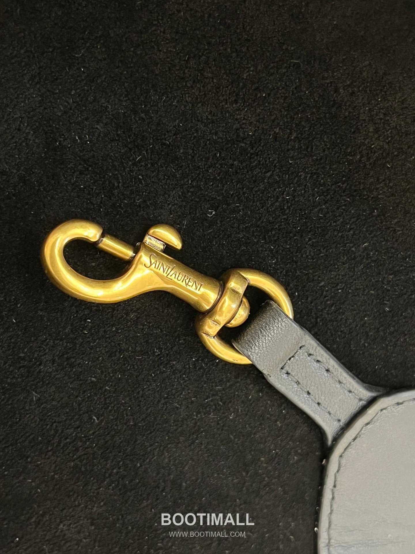 Saint Laurent Large Hobo Y-Stitch Drawstring Grained Leather Tote Bag 생로랑 라지 호보 Y 스티치 드로우스트링 그레인드 레더 토트백 50cm 12