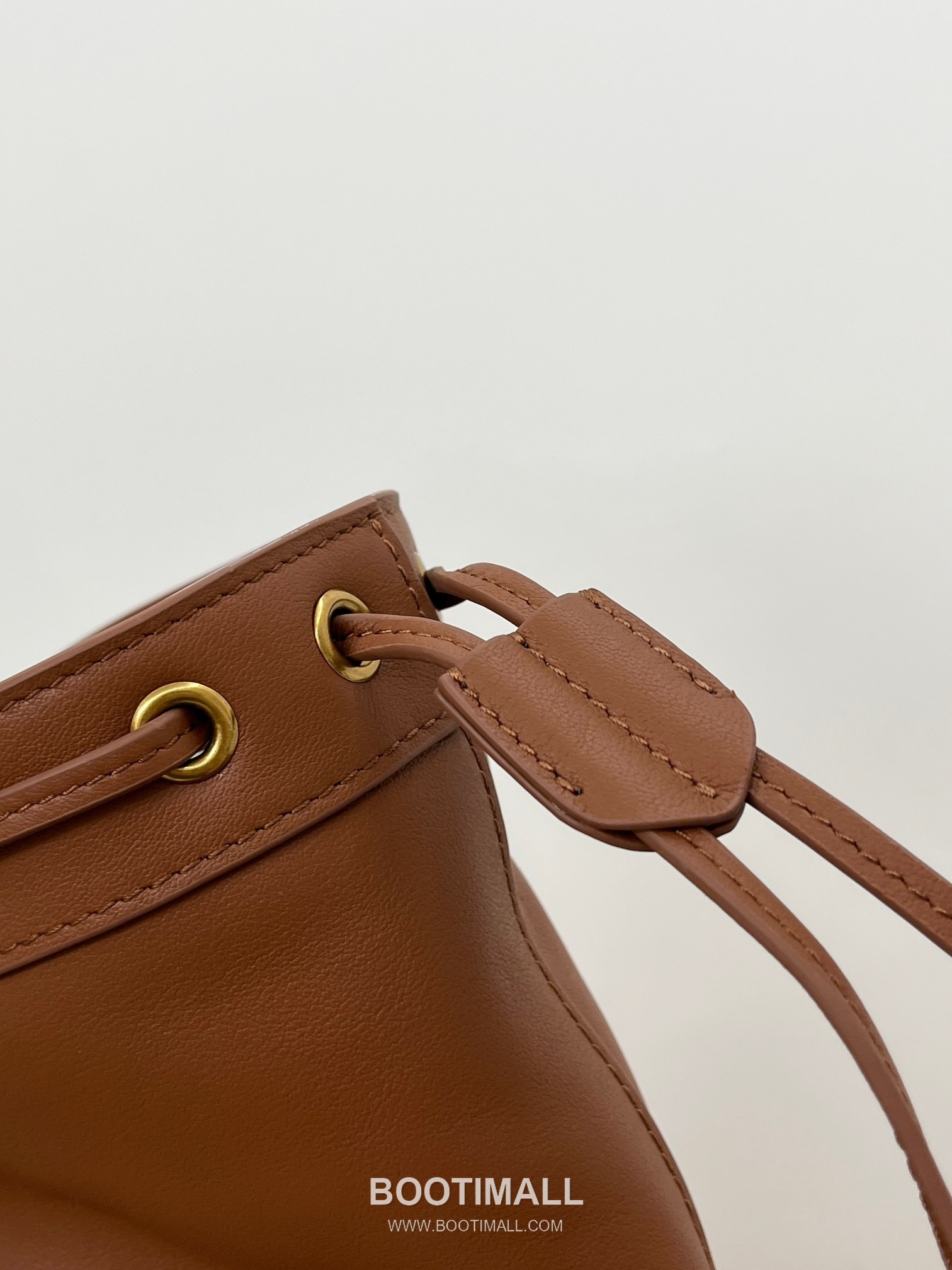 Saint Laurent Large Hobo Y-Stitch Drawstring Grained Leather Tote Bag 생로랑 라지 호보 Y 스티치 드로우스트링 그레인드 레더 토트백 50cm 8