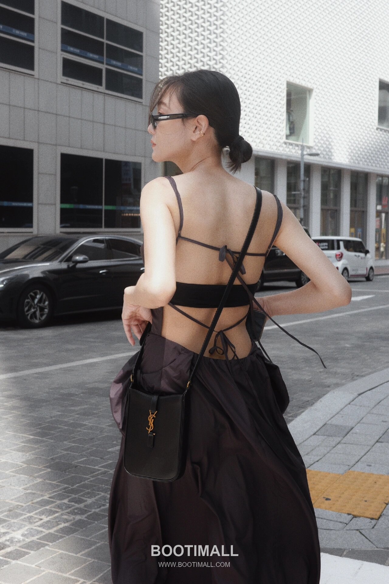 Saint Laurent Mini Hobo Phone Crossbody Bag 생로랑 미니 호보 폰 크로스백 20cm 9