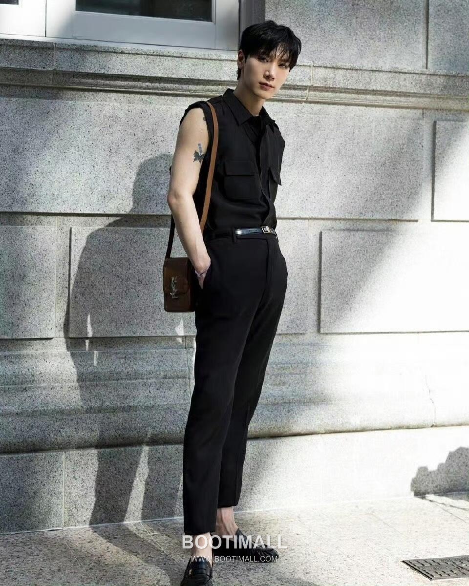 Saint Laurent Solferino Phone Pouch 753963 Box Calfskin Caramel Crossbody Bag 생로랑 솔페리노 폰 파우치 753963 박스 카프스킨 카라멜 크로스백 18cm 6