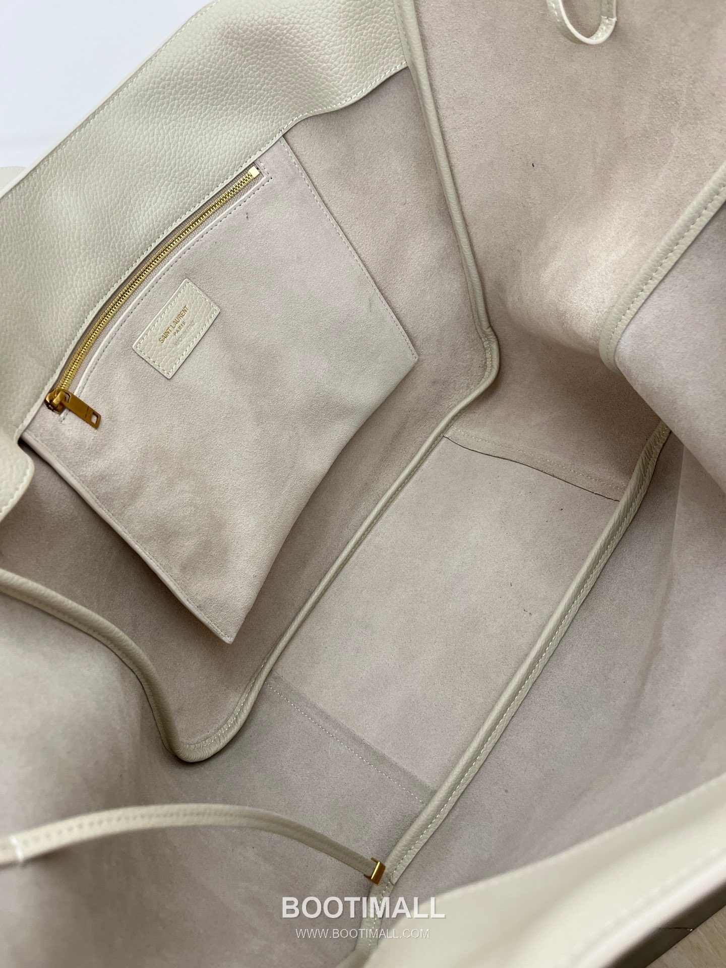 Saint Laurent BEA Deerskin Shopping Tote Bag 76343516801280 생로랑 BEA 디어스킨 쇼핑 토트백 50cm 13