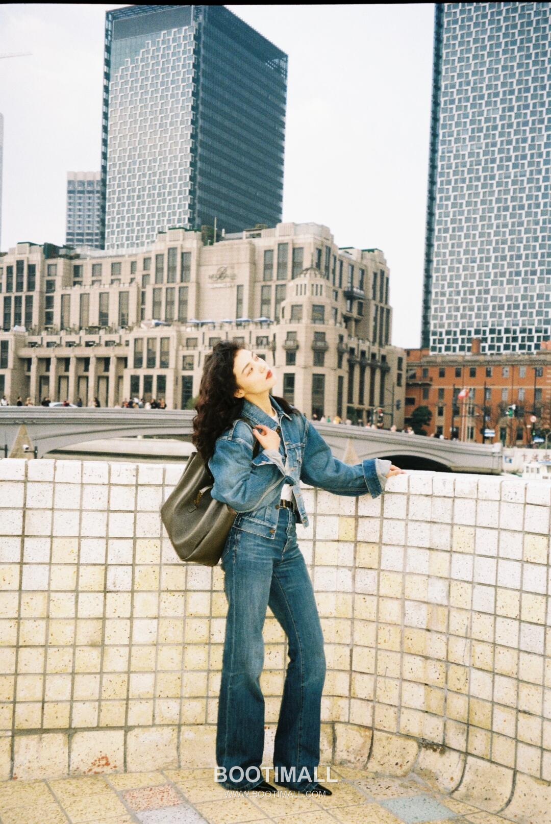 Saint Laurent BEA Deerskin Shopping Tote Bag 76343516801280 생로랑 BEA 디어스킨 쇼핑 토트백 50cm 18