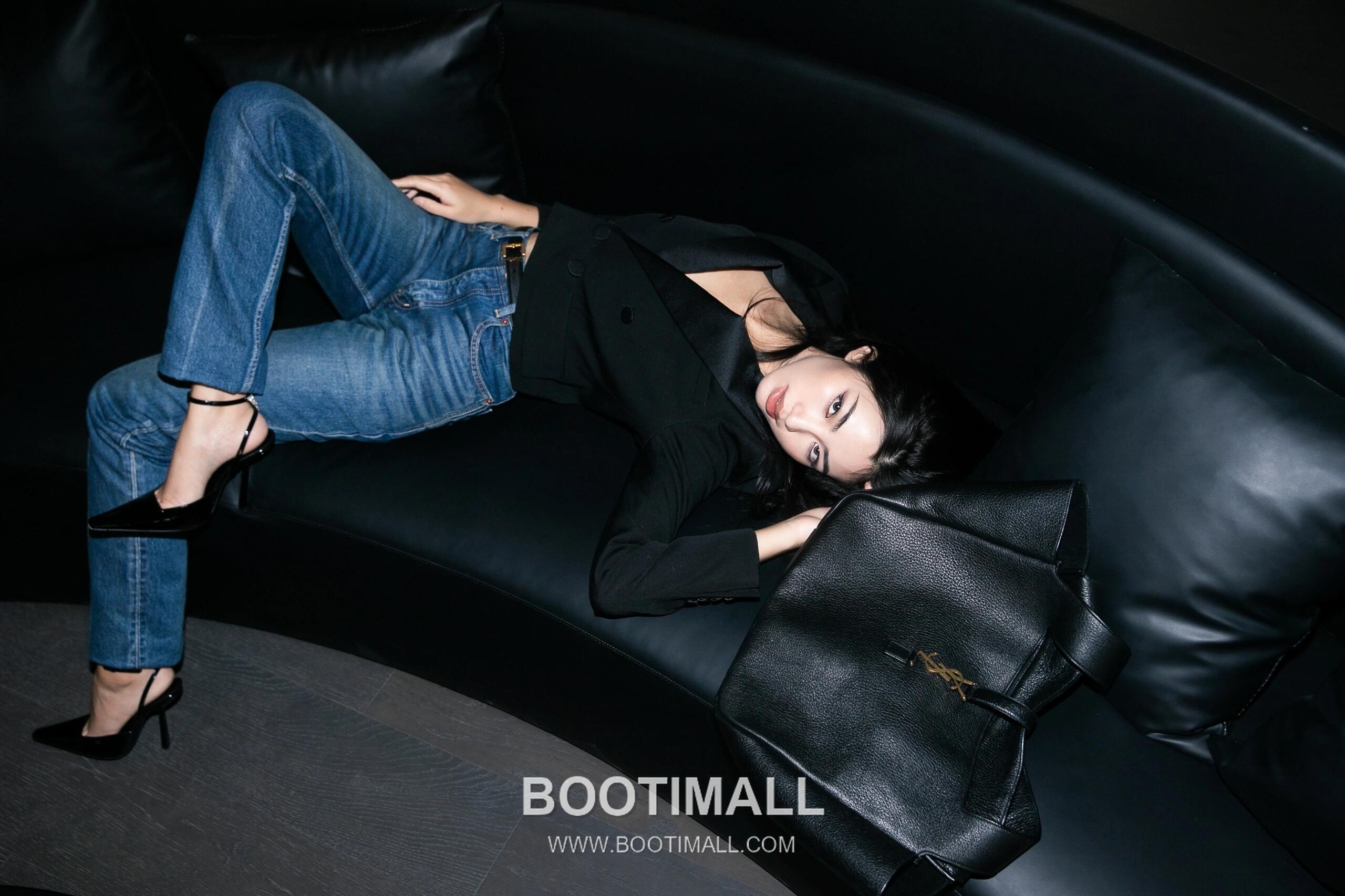 Saint Laurent BEA Deerskin Shopping Tote Bag 76343516801280 생로랑 BEA 디어스킨 쇼핑 토트백 50cm 4