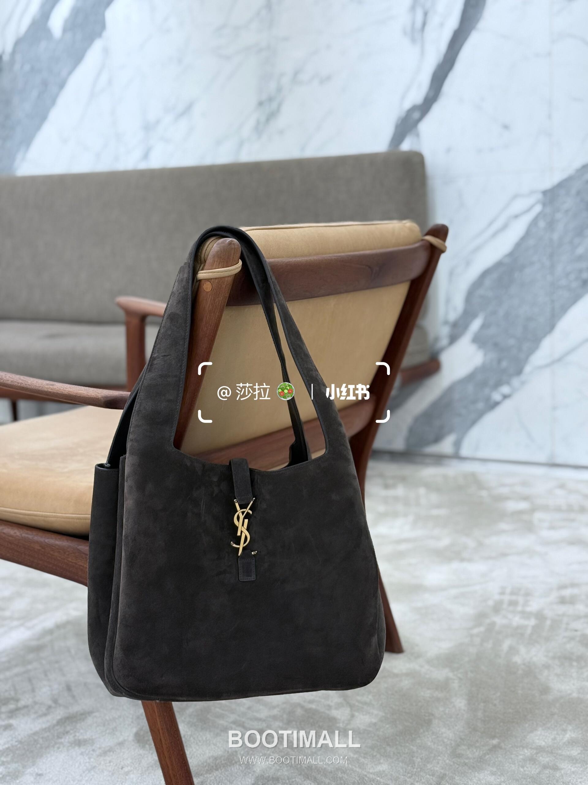 Saint Laurent BEA Leather Shopping Tote Bag 76343516801280 생로랑 BEA 레더 쇼핑 토트백 50cm 8