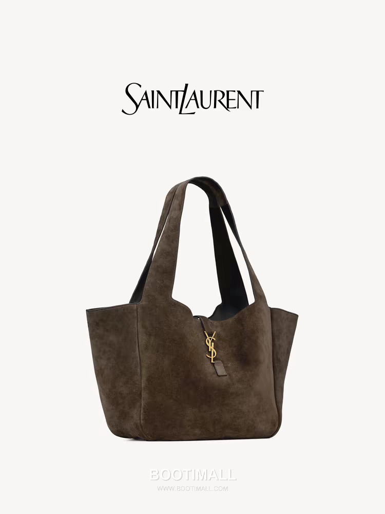 Saint Laurent BEA Leather Shopping Tote Bag 76343516801280 생로랑 BEA 레더 쇼핑 토트백 50cm 24