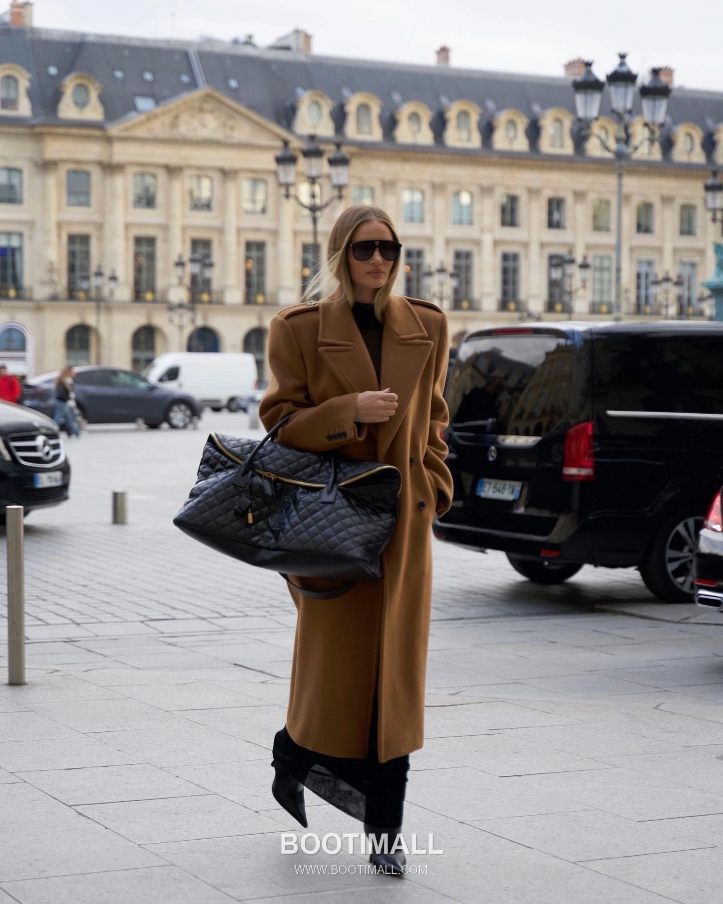 Saint Laurent ES Giant Quilted Leather Travel Bag 73600916801480 생로랑 ES 자이언트 퀼팅 레더 트래블백 56cm 23