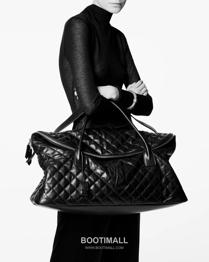 Saint Laurent ES Giant Quilted Leather Travel Bag 73600916801480 생로랑 ES 자이언트 퀼팅 레더 트래블백 56cm 27