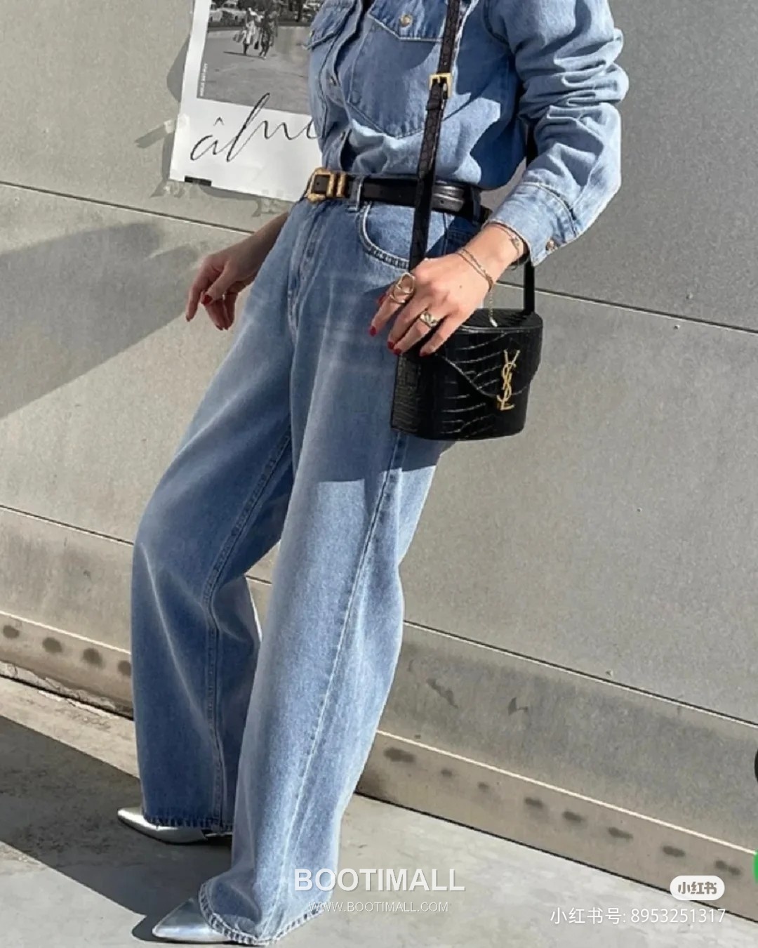 Saint Laurent June Box Croc Embossed Quilted Lambskin Top Handle Bag 7100801680780 생로랑 준 박스 크로크 엠보스 퀼팅 램스킨 탑핸들백 19cm 4