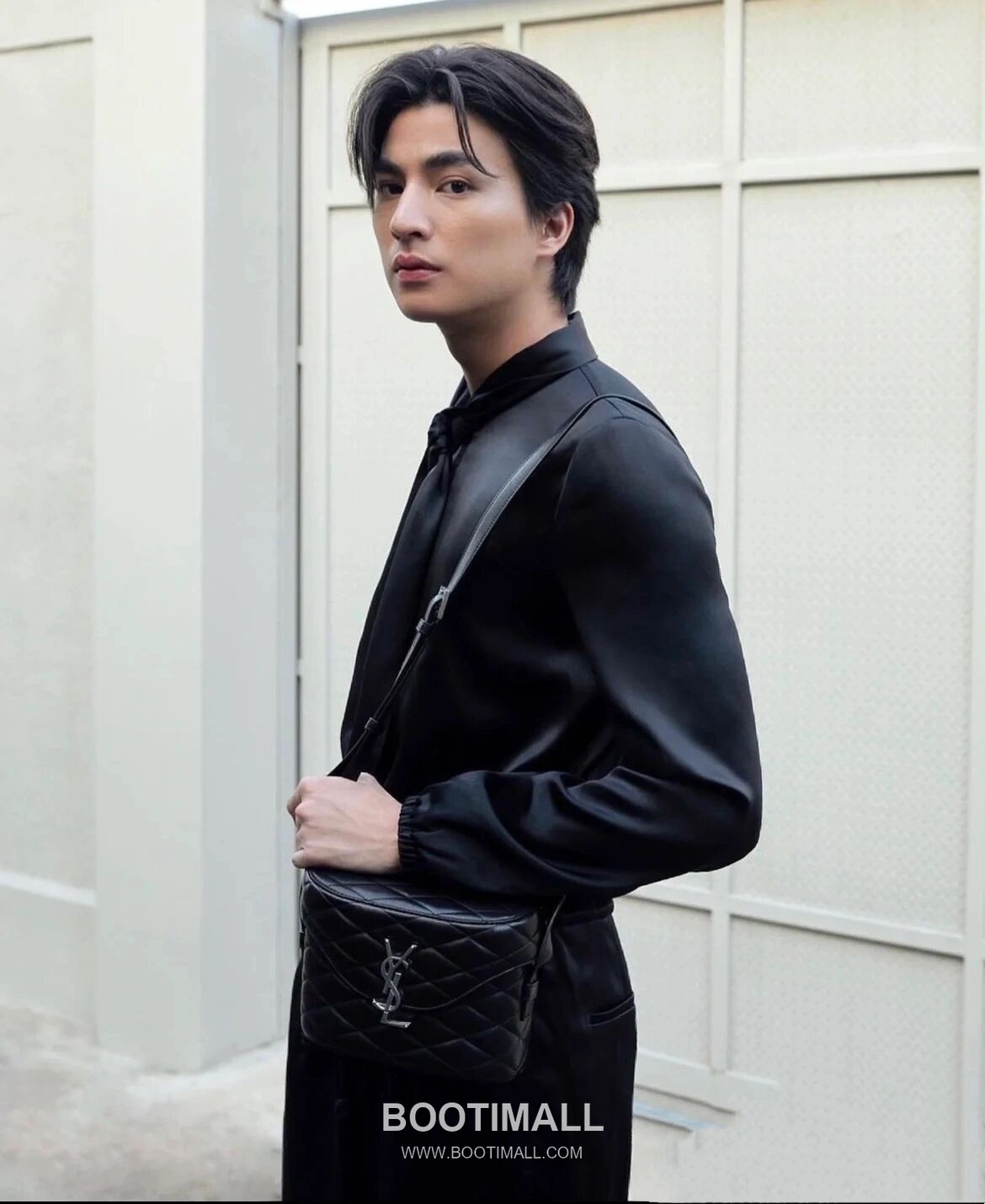 Saint Laurent June Box Croc Embossed Quilted Lambskin Top Handle Bag 7100801680780 생로랑 준 박스 크로크 엠보스 퀼팅 램스킨 탑핸들백 19cm 2