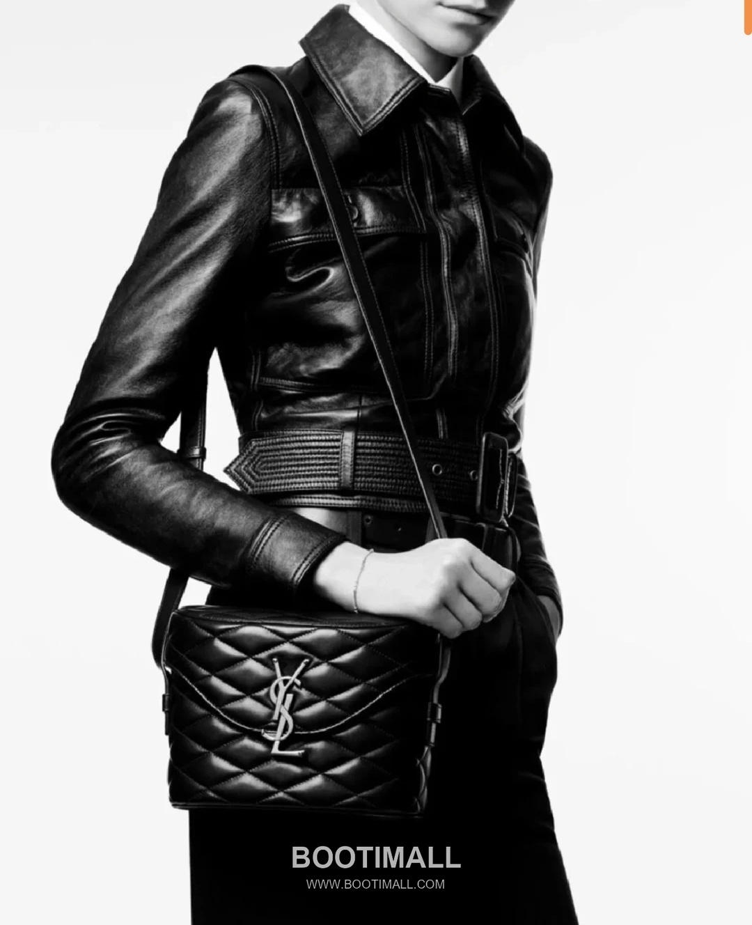 Saint Laurent June Box Croc Embossed Quilted Lambskin Top Handle Bag 7100801680780 생로랑 준 박스 크로크 엠보스 퀼팅 램스킨 탑핸들백 19cm 5
