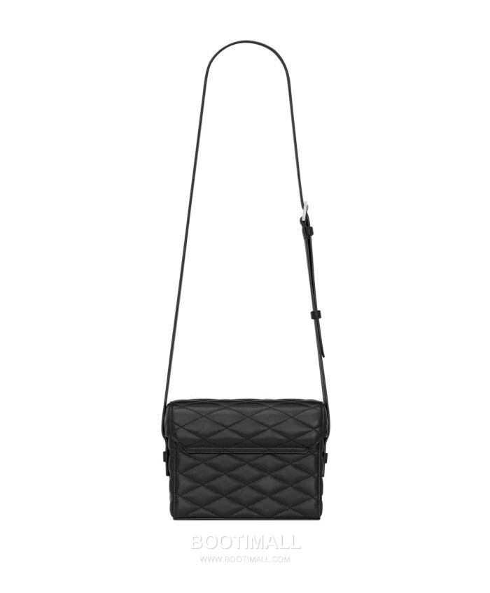 Saint Laurent June Box Croc Embossed Quilted Lambskin Top Handle Bag 7100801680780 생로랑 준 박스 크로크 엠보스 퀼팅 램스킨 탑핸들백 19cm 9