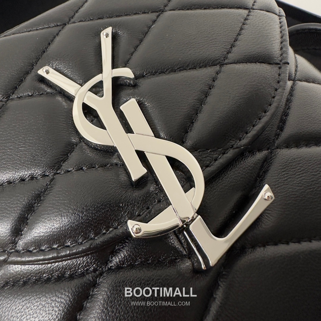 Saint Laurent June Box Croc Embossed Quilted Lambskin Top Handle Bag 7100801680780 생로랑 준 박스 크로크 엠보스 퀼팅 램스킨 탑핸들백 19cm 11