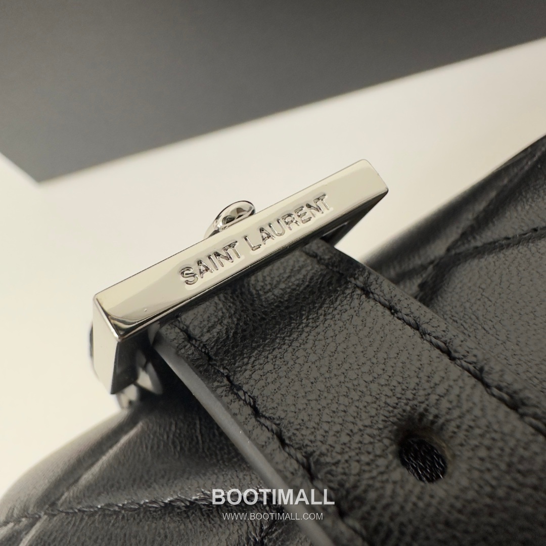 Saint Laurent June Box Croc Embossed Quilted Lambskin Top Handle Bag 7100801680780 생로랑 준 박스 크로크 엠보스 퀼팅 램스킨 탑핸들백 19cm 12