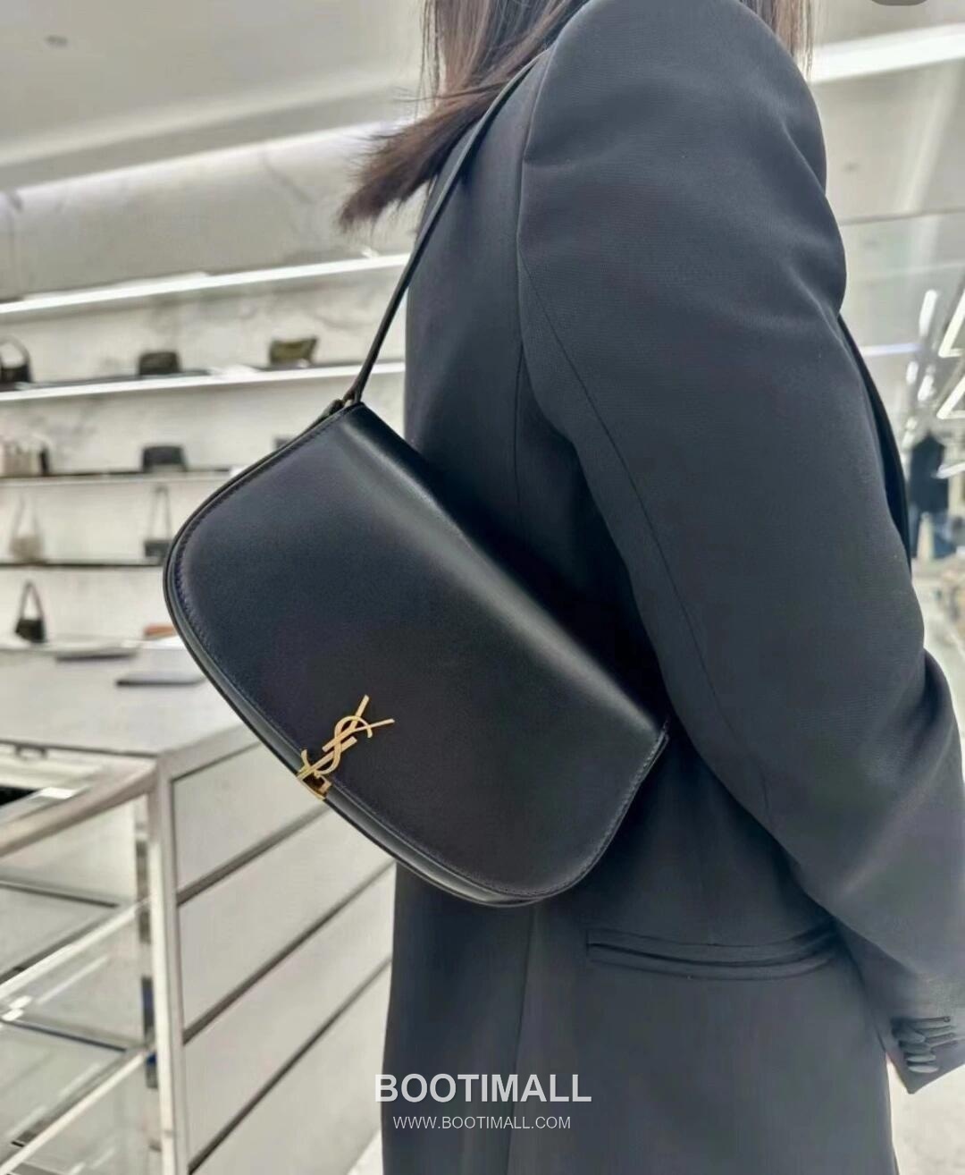 Saint Laurent Voltaire Box Leather Flap Shoulder Bag 7796421680780 생로랑 볼테르 박스 레더 플랩 숄더백 17.5cm 18