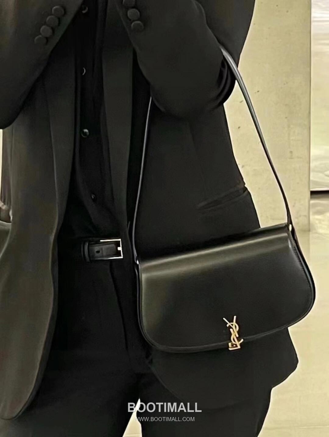 Saint Laurent Voltaire Box Leather Flap Shoulder Bag 7796421680780 생로랑 볼테르 박스 레더 플랩 숄더백 17.5cm 19