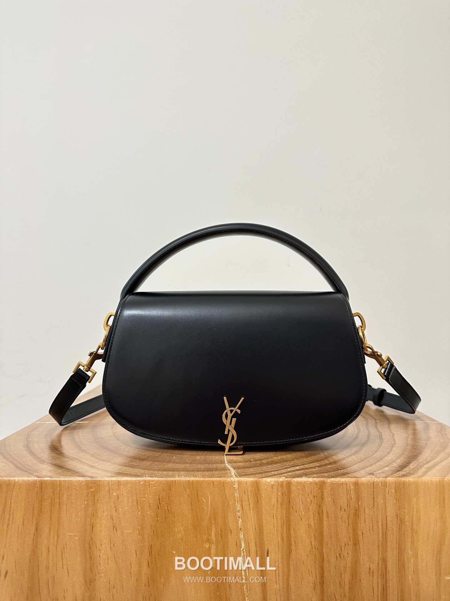 Saint Laurent Voltaire Box Leather Top Handle Shoulder Bag 7876711680880 생로랑 볼테르 박스 레더 탑핸들 숄더백 24cm 7