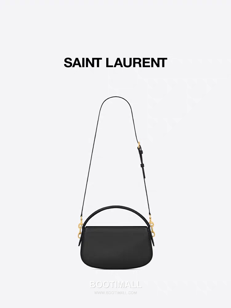 Saint Laurent Voltaire Box Leather Top Handle Shoulder Bag 7876711680880 생로랑 볼테르 박스 레더 탑핸들 숄더백 24cm 18