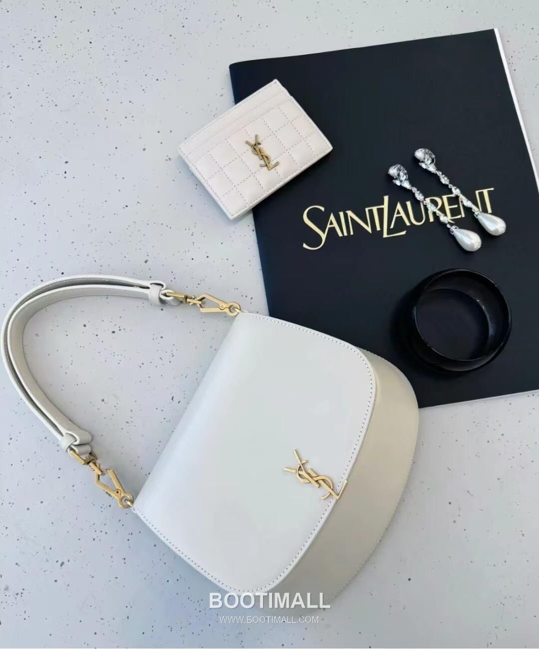 Saint Laurent Voltaire Box Leather Top Handle Shoulder Bag 8008461680880 생로랑 볼테르 박스 레더 탑핸들 숄더백 21cm 15