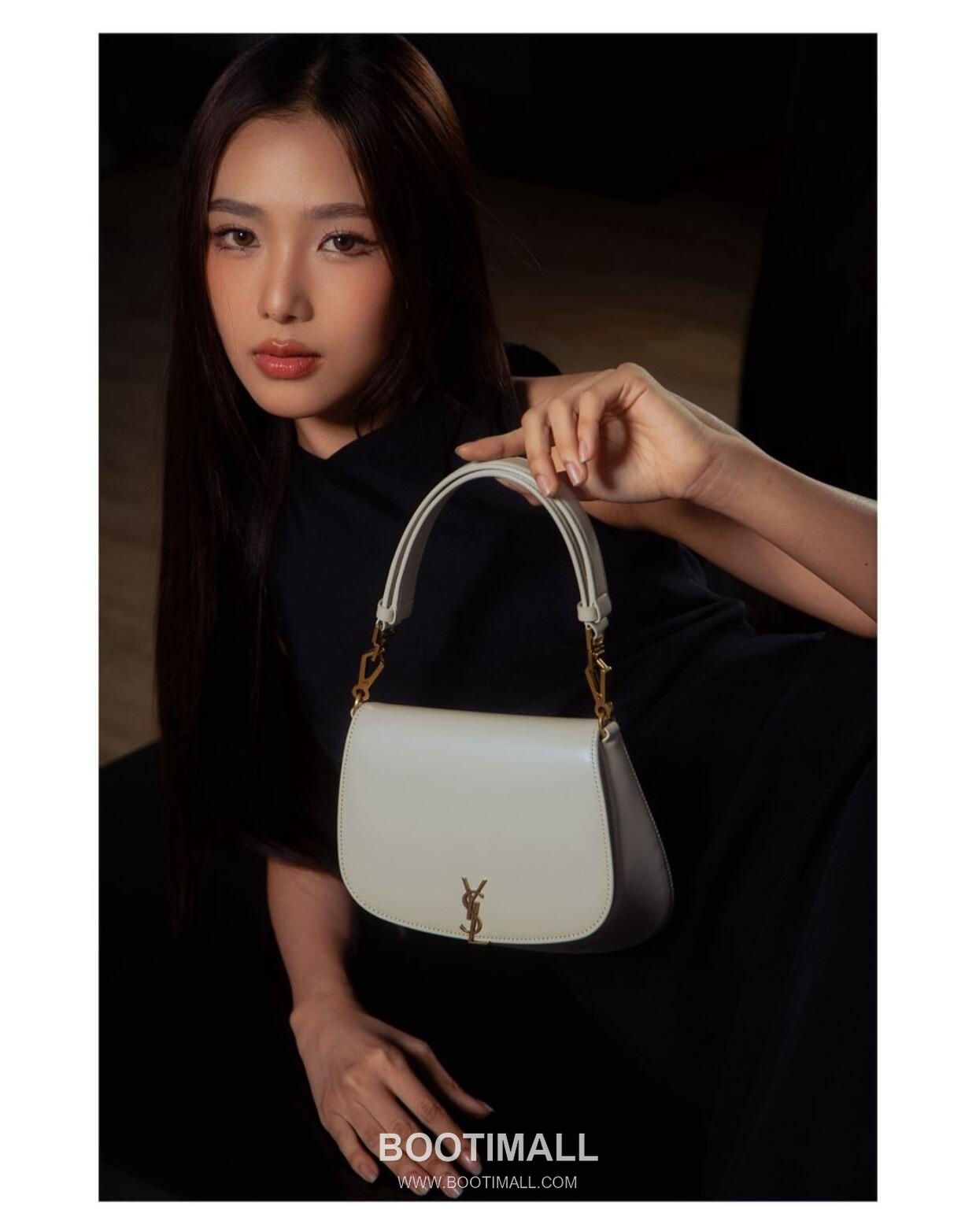 Saint Laurent Voltaire Box Leather Top Handle Shoulder Bag 8008461680880 생로랑 볼테르 박스 레더 탑핸들 숄더백 21cm 26