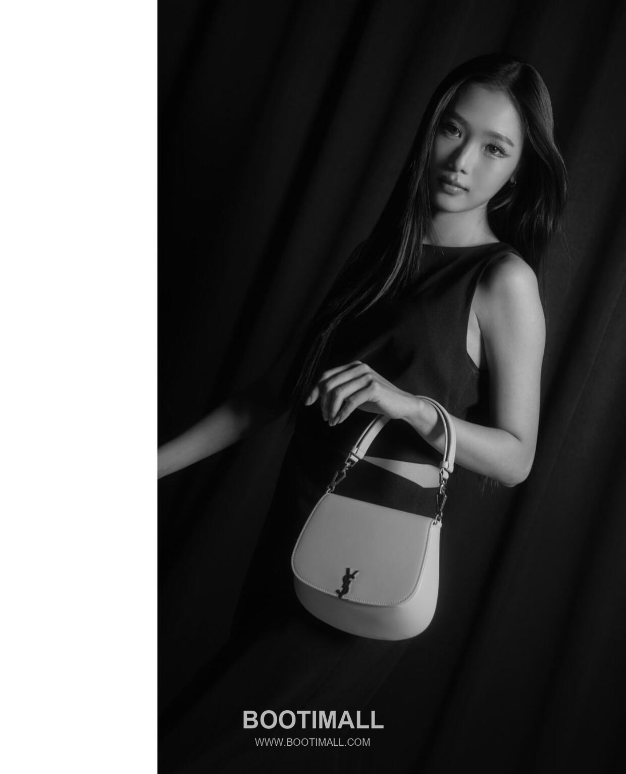 Saint Laurent Voltaire Box Leather Top Handle Shoulder Bag 8008461680880 생로랑 볼테르 박스 레더 탑핸들 숄더백 21cm 27