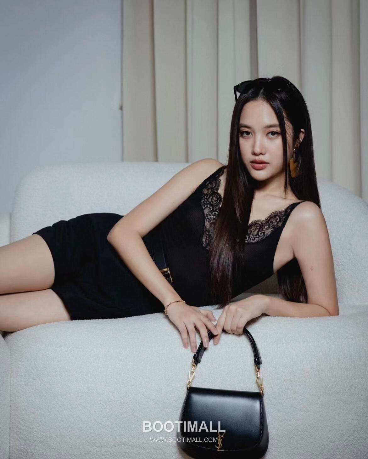 Saint Laurent Voltaire Box Leather Top Handle Shoulder Bag 8008461680880 생로랑 볼테르 박스 레더 탑핸들 숄더백 21cm 2