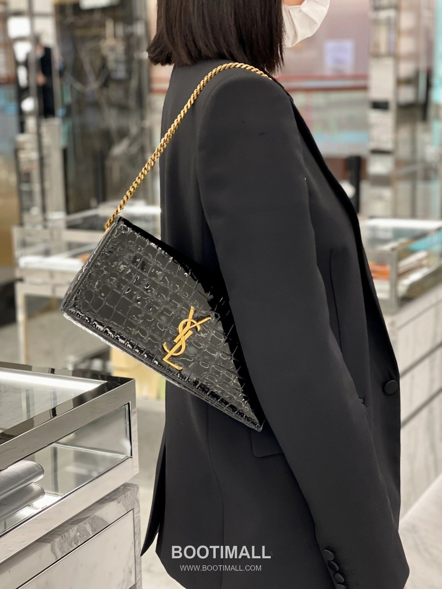 Saint Laurent Kate 99 Quilted Lambskin Shoulder Bag 6320141680800 생로랑 케이트 99 퀼팅 램스킨 숄더백 26cm 1