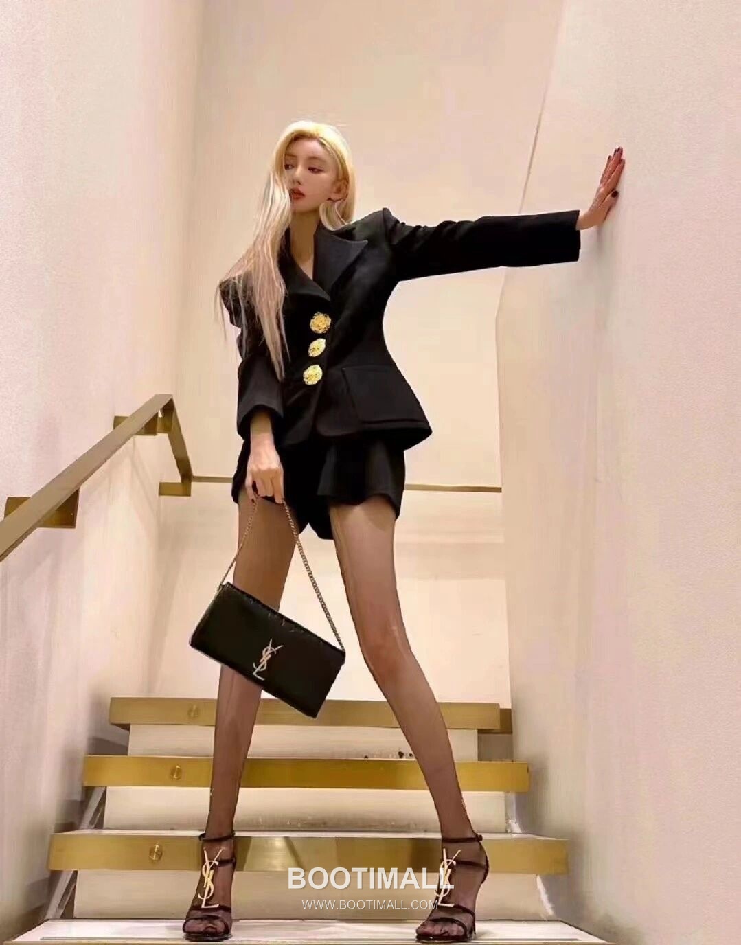 Saint Laurent Kate 99 Quilted Lambskin Shoulder Bag 6320141680800 생로랑 케이트 99 퀼팅 램스킨 숄더백 26cm 3