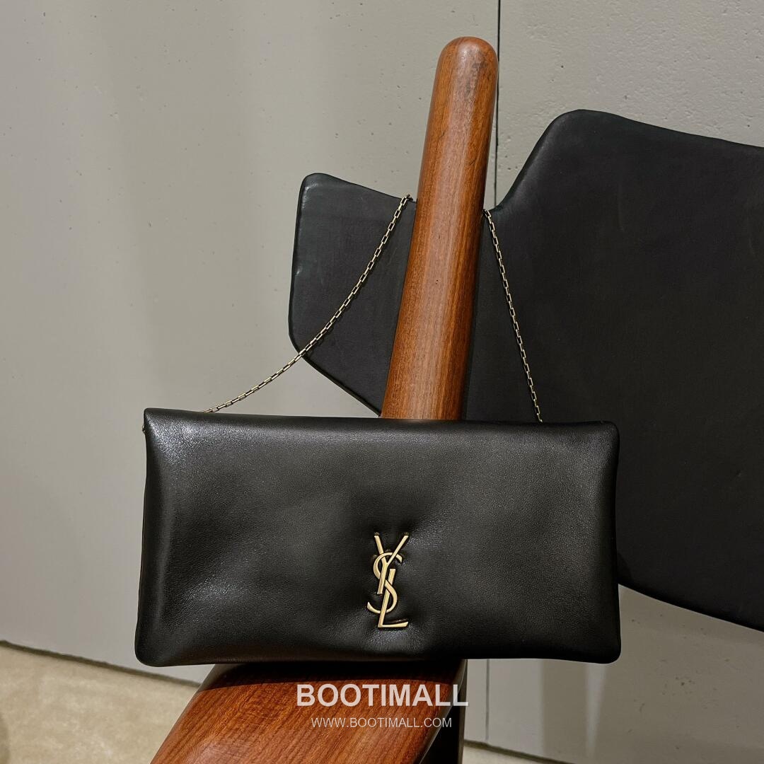 Saint Laurent Calypso Lambskin Shoulder Bag 8017121680800 생로랑 칼립소 램스킨 숄더백 24cm 1