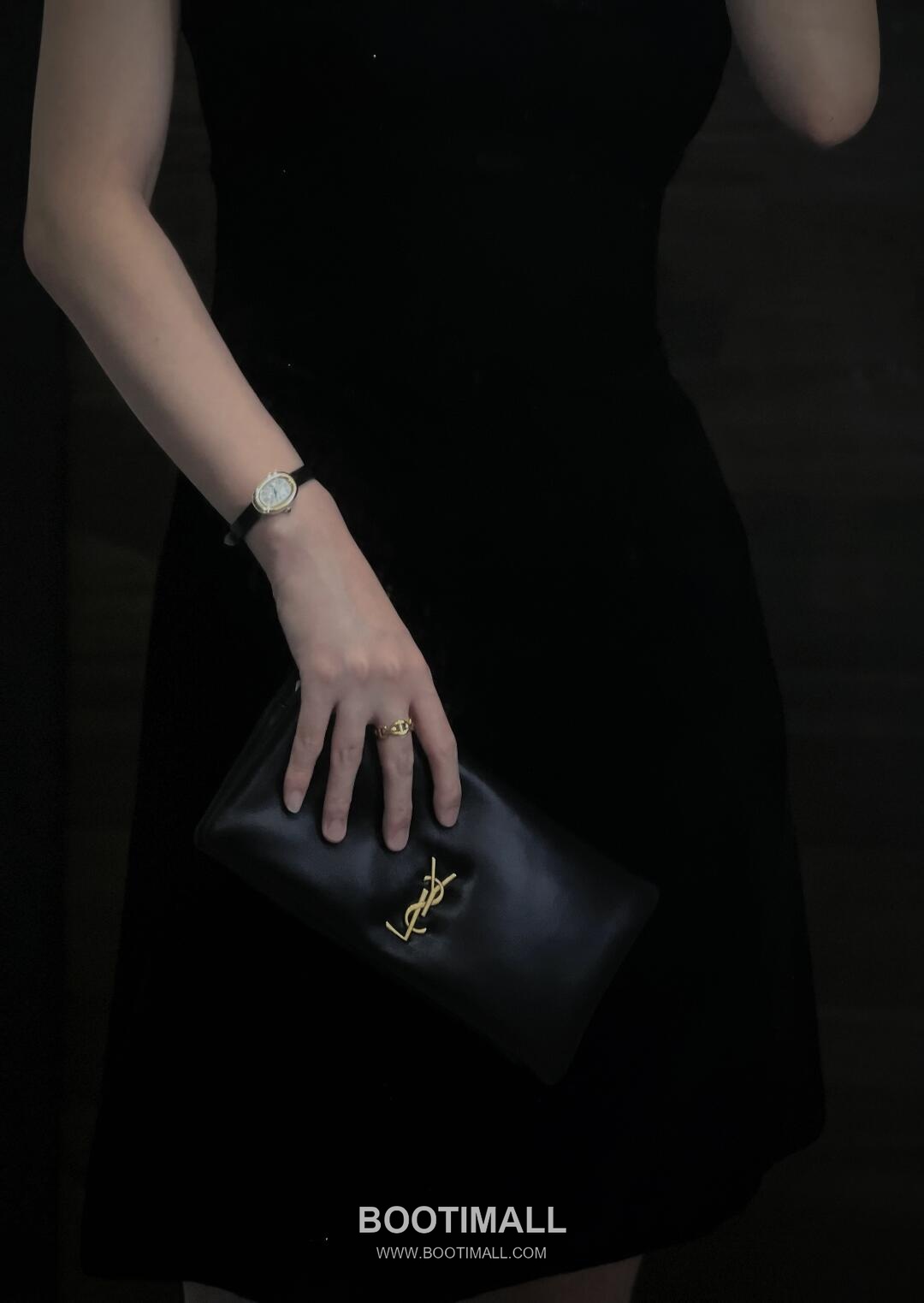 Saint Laurent Calypso Lambskin Shoulder Bag 8017121680800 생로랑 칼립소 램스킨 숄더백 24cm 3