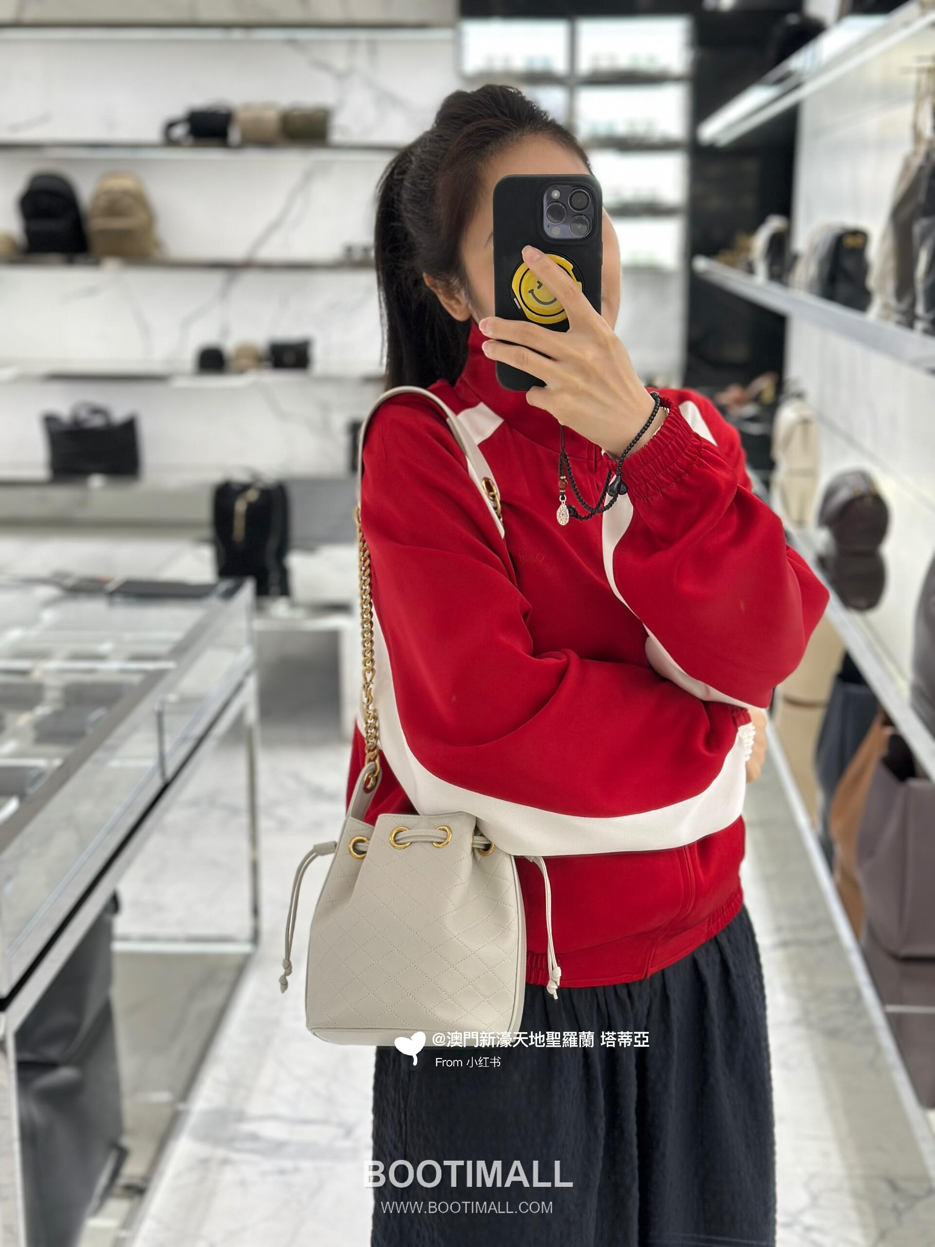 Saint Laurent Mini Quilted Lambskin Bucket Bag 840886168880 생로랑 미니 퀼팅 램스킨 버킷백 25cm 1