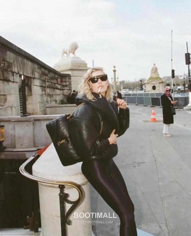 Saint Laurent Calypso Lambskin Chain Shoulder Bag 7773991680980 생로랑 칼립소 램스킨 체인 숄더백 28cm 2