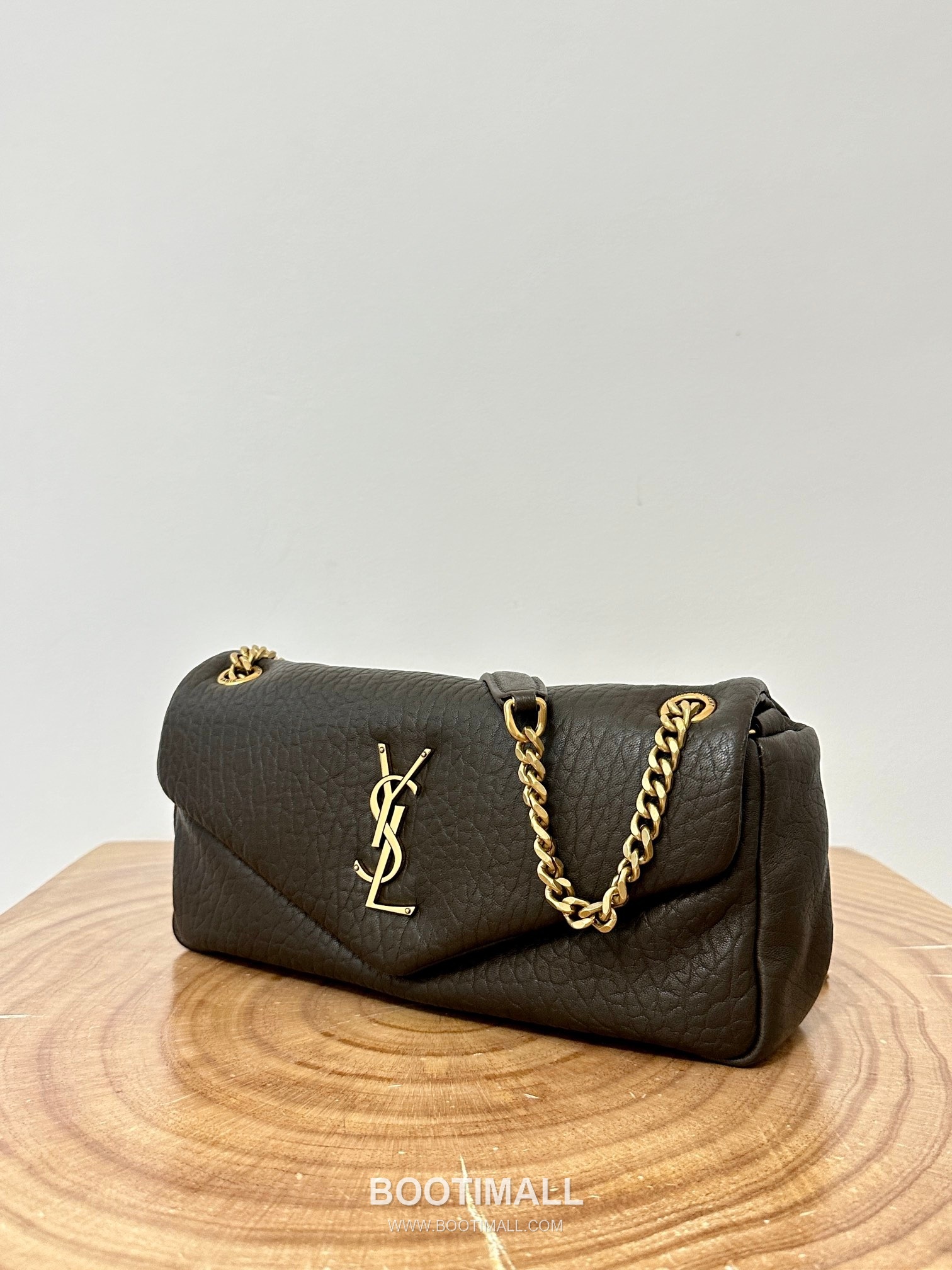 Saint Laurent Calypso Grain Lambskin Chain Shoulder Bag 7341531680880 생로랑 칼립소 그레인 램스킨 체인 숄더백 26cm 2