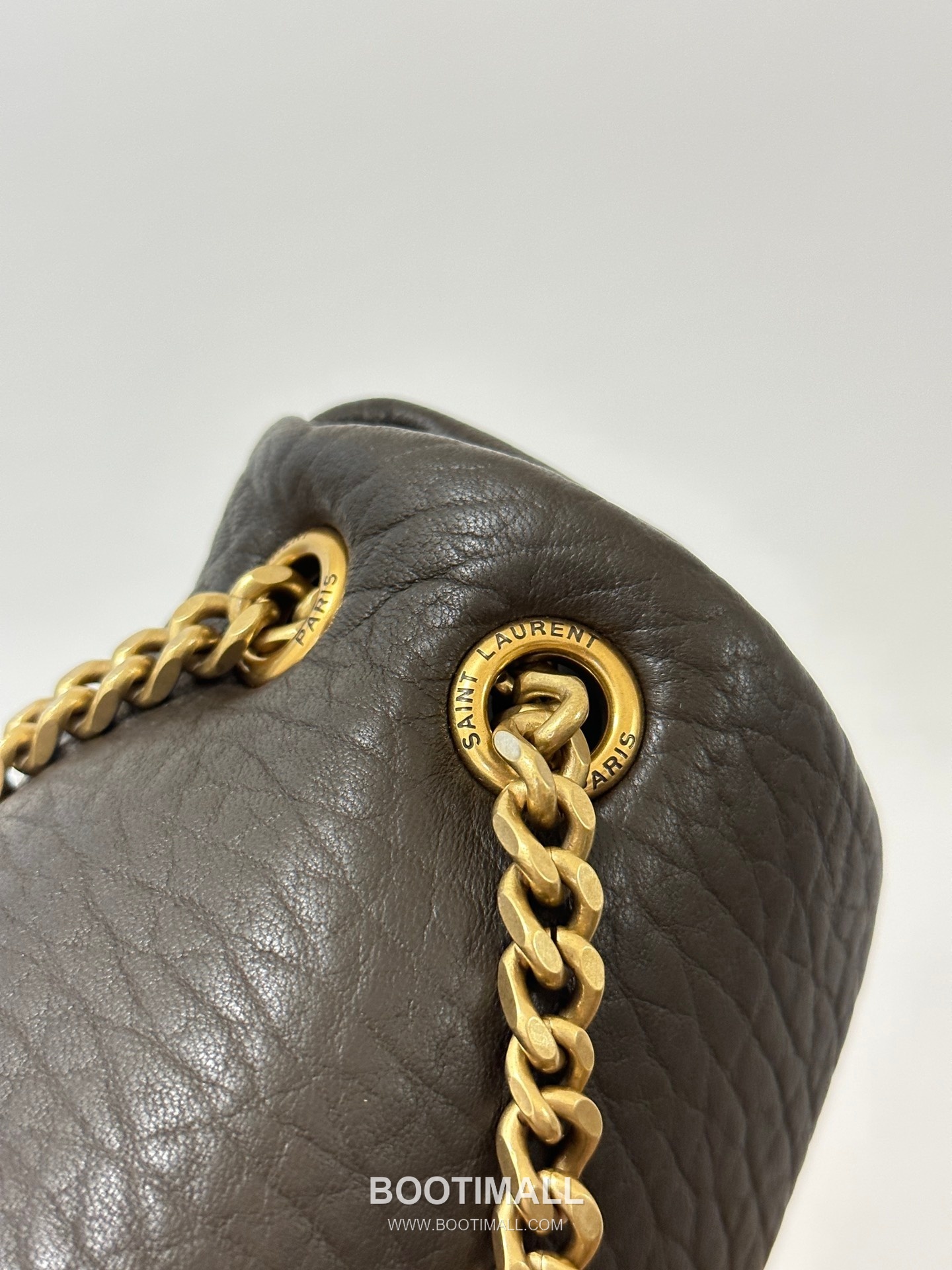 Saint Laurent Calypso Grain Lambskin Chain Shoulder Bag 7341531680880 생로랑 칼립소 그레인 램스킨 체인 숄더백 26cm 4