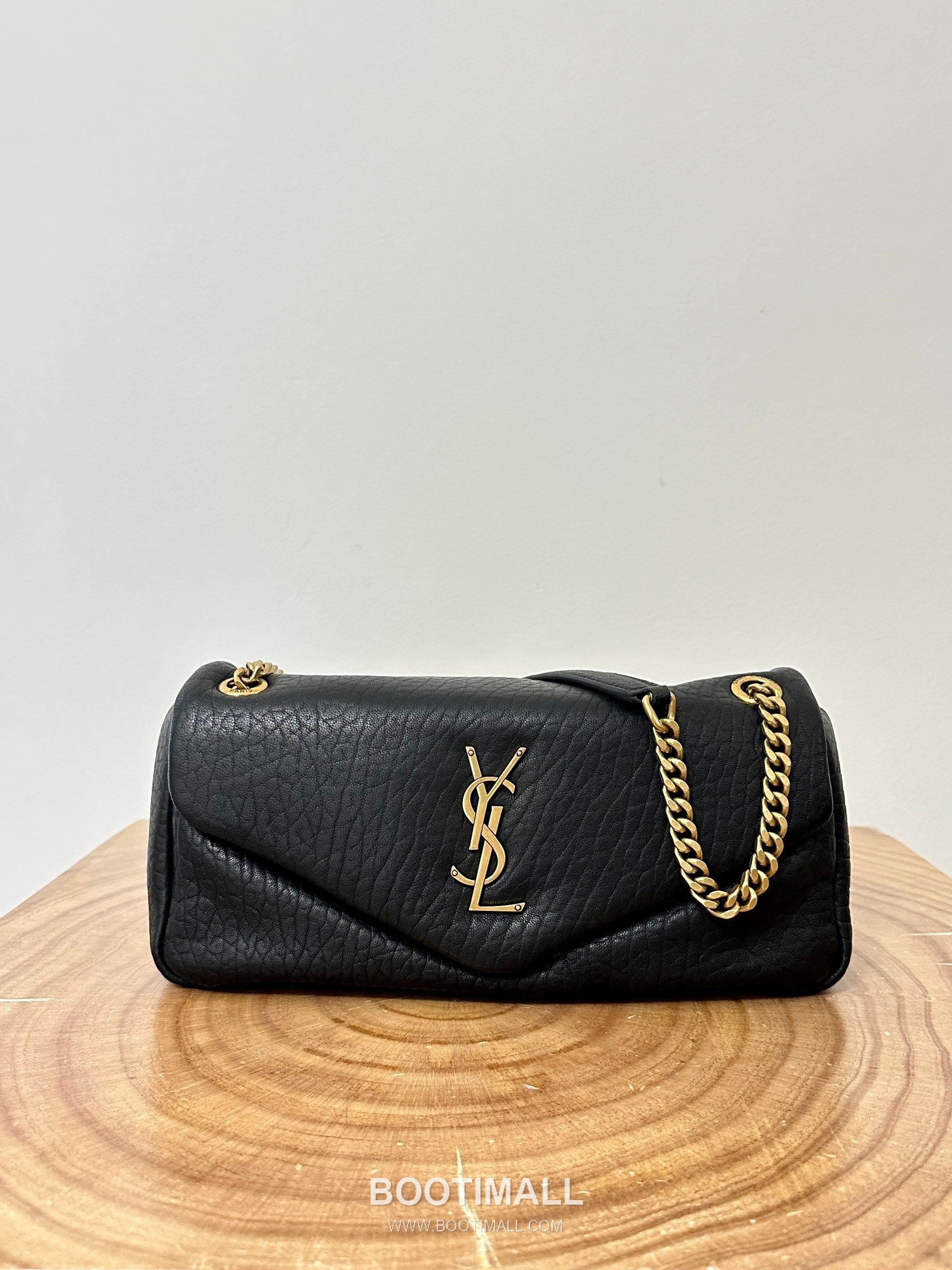 Saint Laurent Calypso Grain Lambskin Chain Shoulder Bag 7341531680880 생로랑 칼립소 그레인 램스킨 체인 숄더백 26cm 6