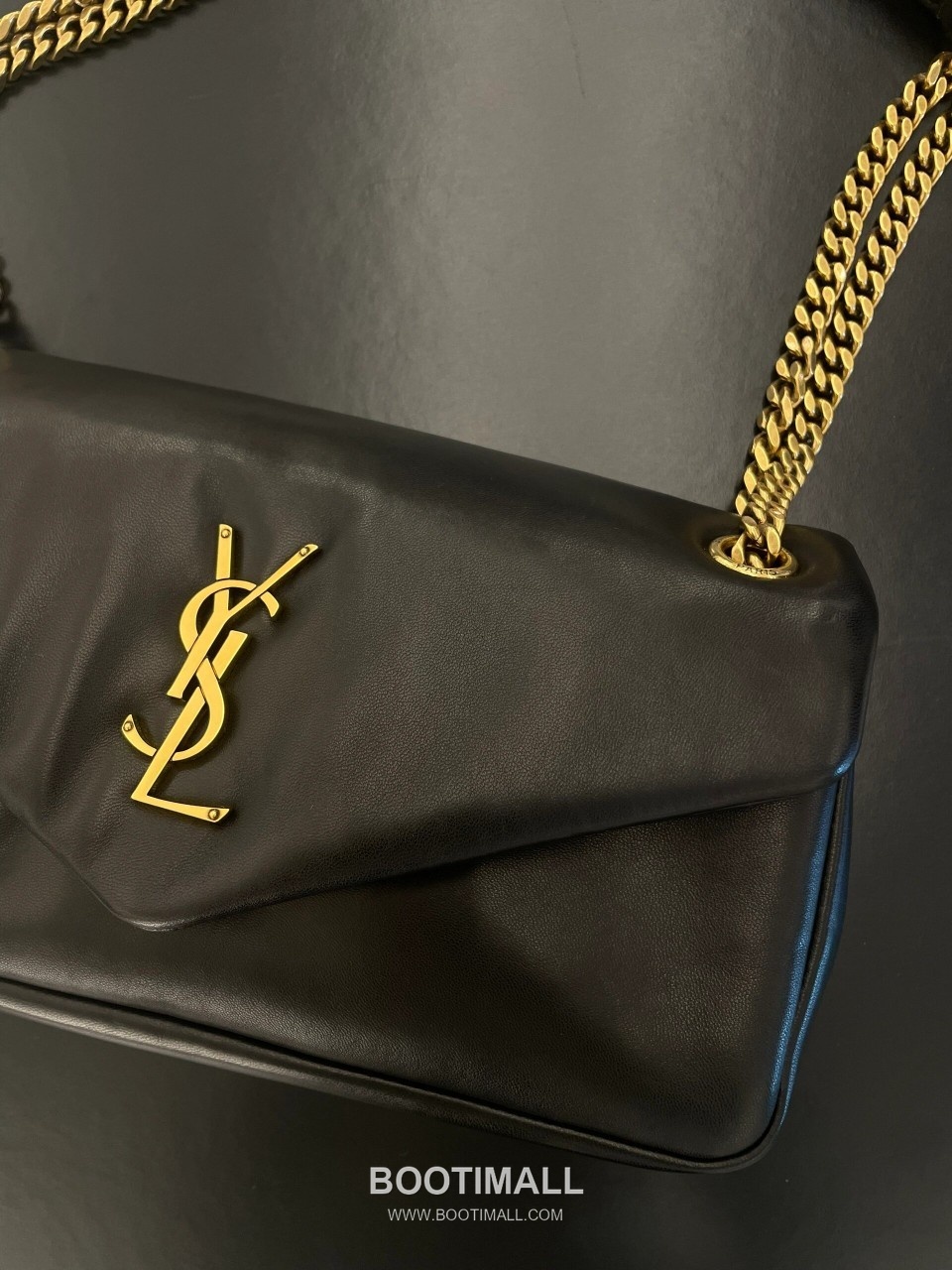 Saint Laurent Calypso Lambskin Chain Shoulder Bag 7341531680880 생로랑 칼립소 램스킨 체인 숄더백 26cm 4