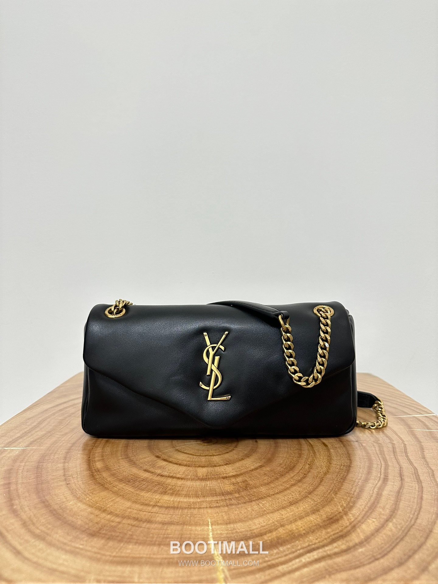 Saint Laurent Calypso Lambskin Chain Shoulder Bag 7341531680880 생로랑 칼립소 램스킨 체인 숄더백 26cm 5
