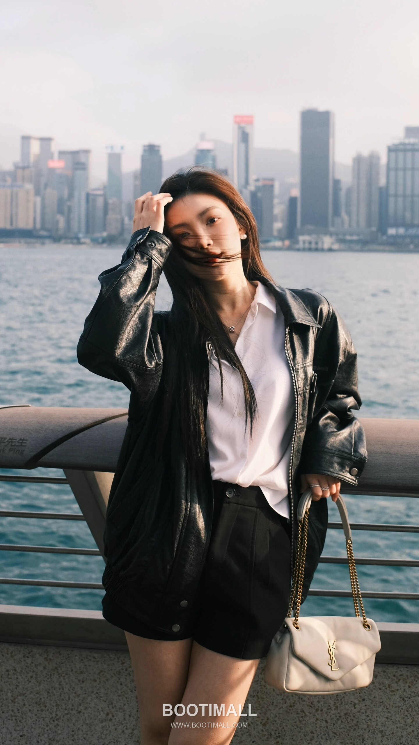 Saint Laurent Calypso Lambskin Chain Shoulder Bag 7341531680880 생로랑 칼립소 램스킨 체인 숄더백 26cm 2