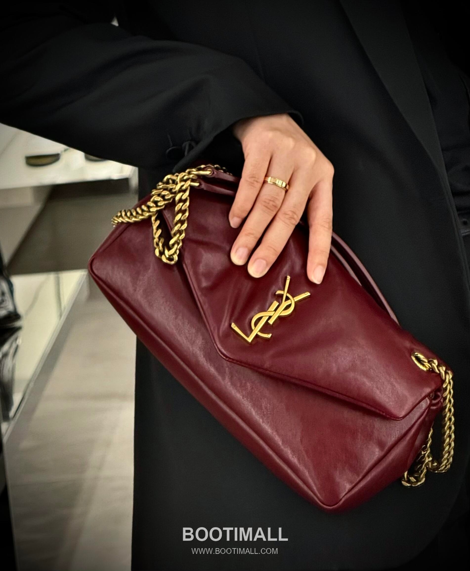 Saint Laurent Calypso Lambskin Chain Shoulder Bag 7341531680880 생로랑 칼립소 램스킨 체인 숄더백 26cm 4