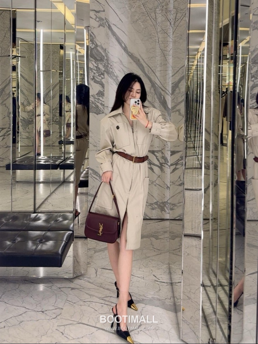 Saint Laurent Solferino Medium Box Leather Flap Shoulder Bag 8323301680980 생로랑 솔페리노 미디움 박스 레더 플랩 숄더백 24cm 6