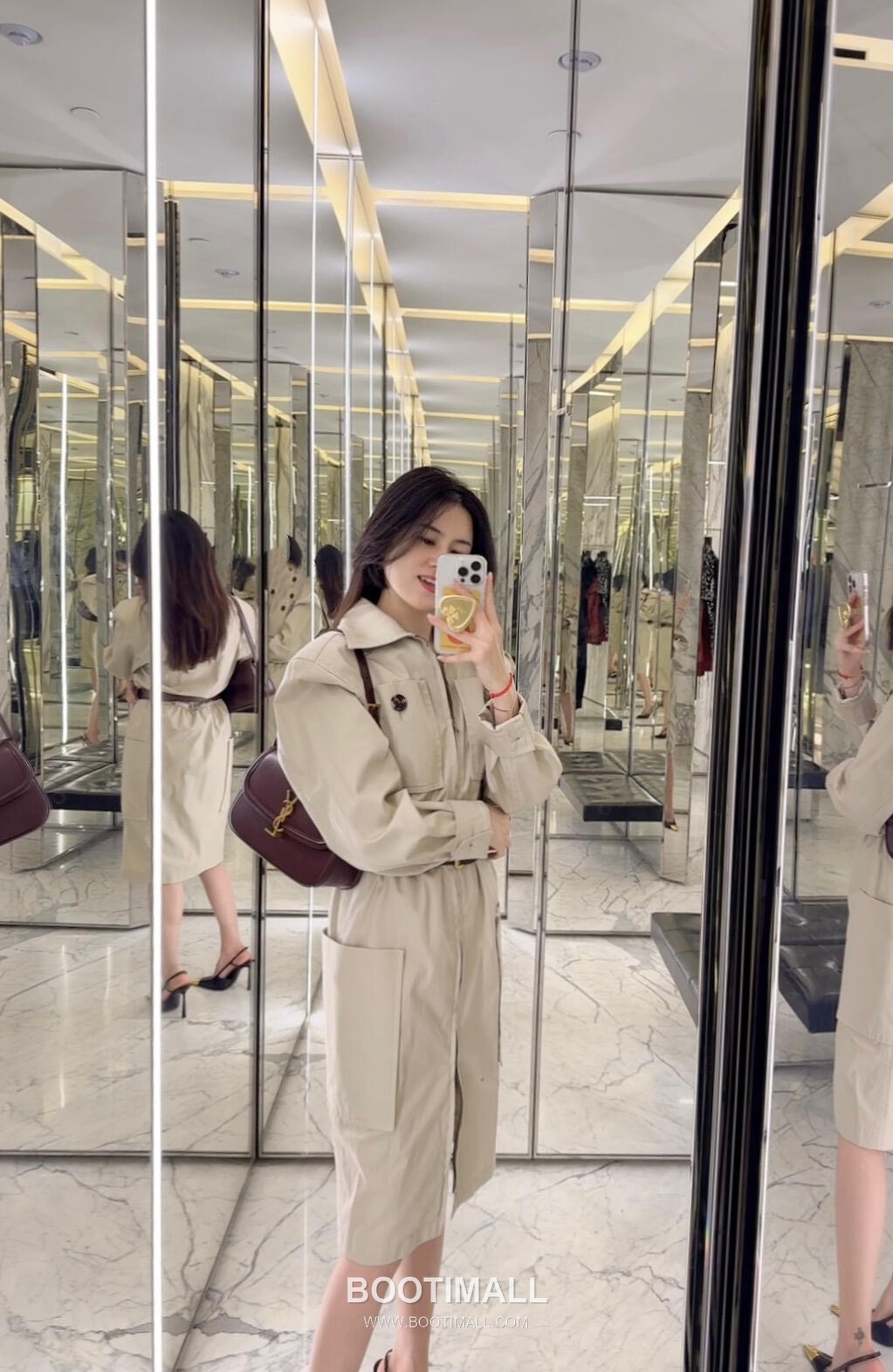 Saint Laurent Solferino Medium Box Leather Flap Shoulder Bag 8323301680980 생로랑 솔페리노 미디움 박스 레더 플랩 숄더백 24cm 7