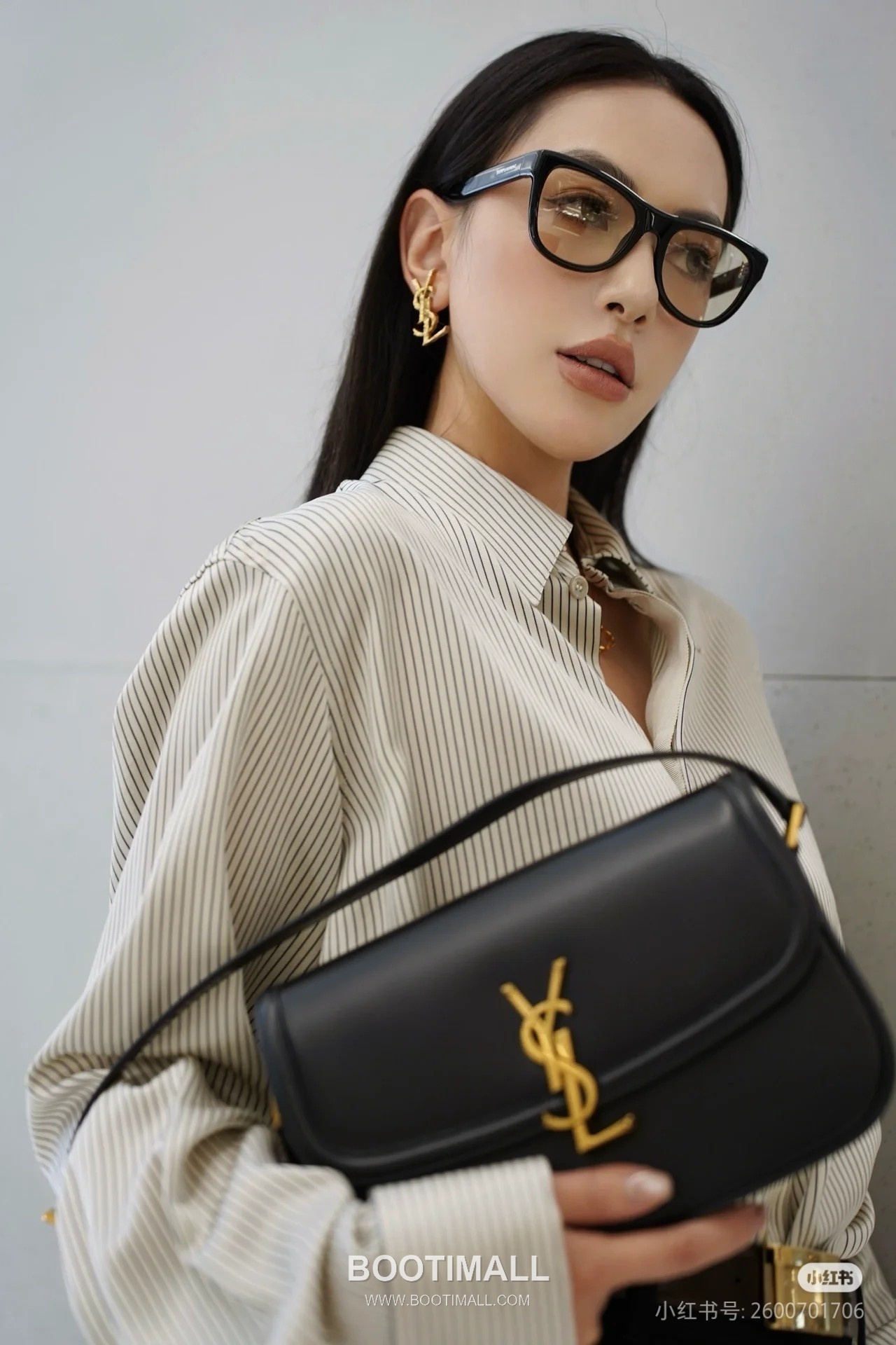 Saint Laurent Solferino Medium Box Leather Flap Shoulder Bag 8323301680980 생로랑 솔페리노 미디움 박스 레더 플랩 숄더백 24cm 1