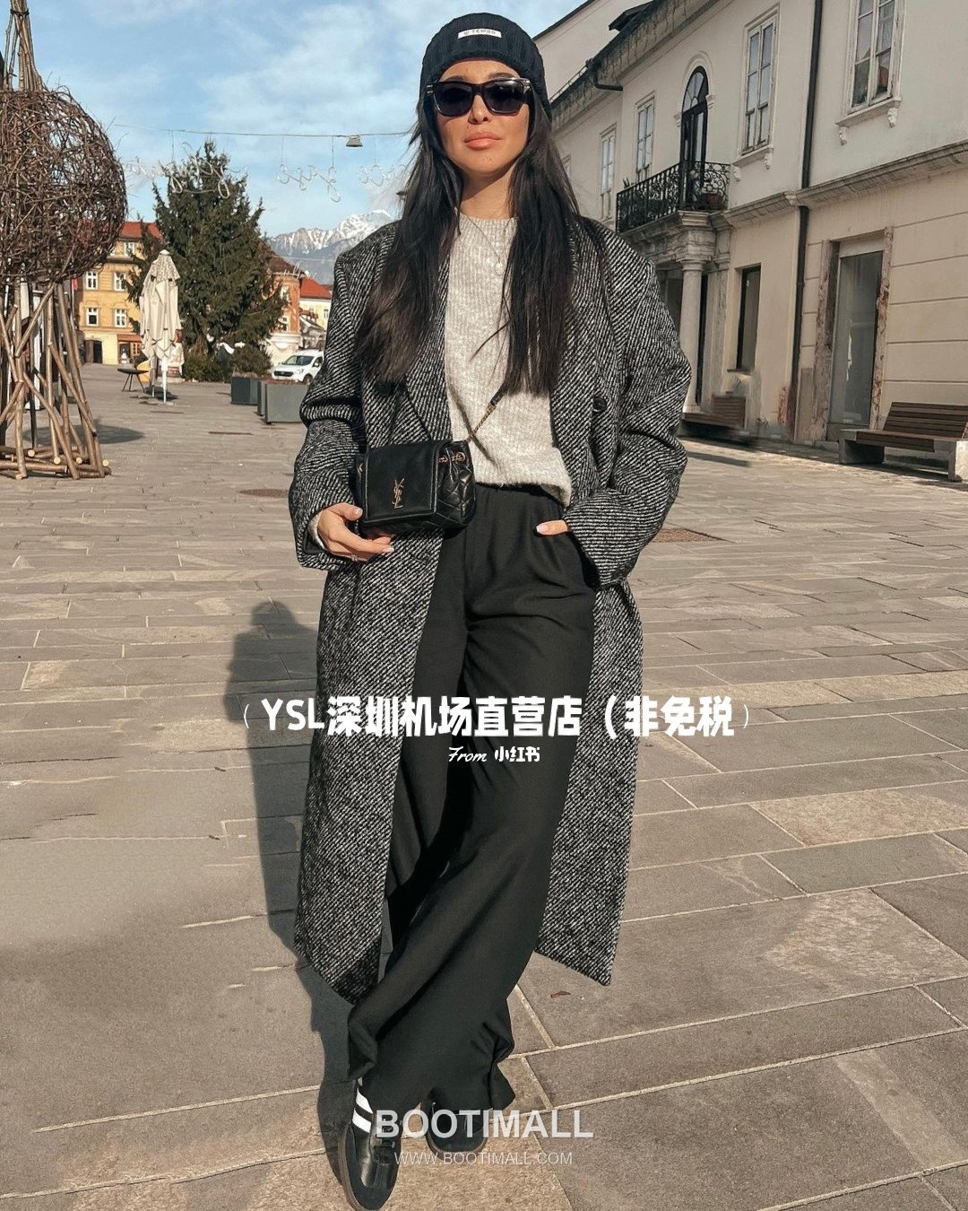 Saint Laurent Mini Nolita Quilted Lambskin Chain Shoulder Bag 6727381680780 생로랑 미니 놀리타 퀼팅 램스킨 체인 숄더백 18cm 6