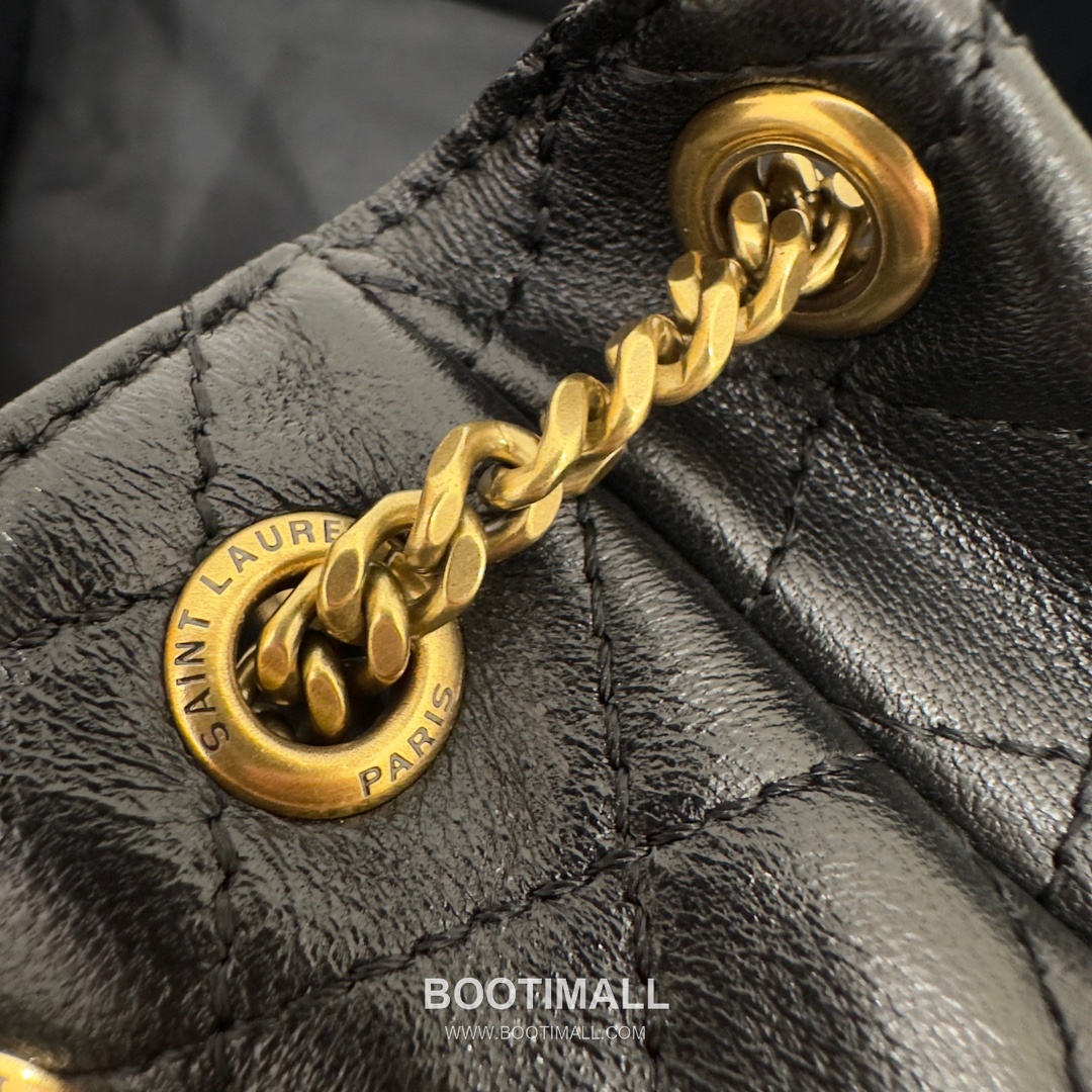 Saint Laurent Mini Nolita Quilted Lambskin Chain Shoulder Bag 6727381680780 생로랑 미니 놀리타 퀼팅 램스킨 체인 숄더백 18cm 13