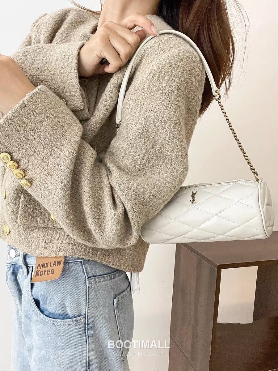 Saint Laurent Sade Quilted Lambskin Mini Shoulder Bag 6997031680680 생로랑 사드 퀼팅 램스킨 미니 숄더백 20cm 3